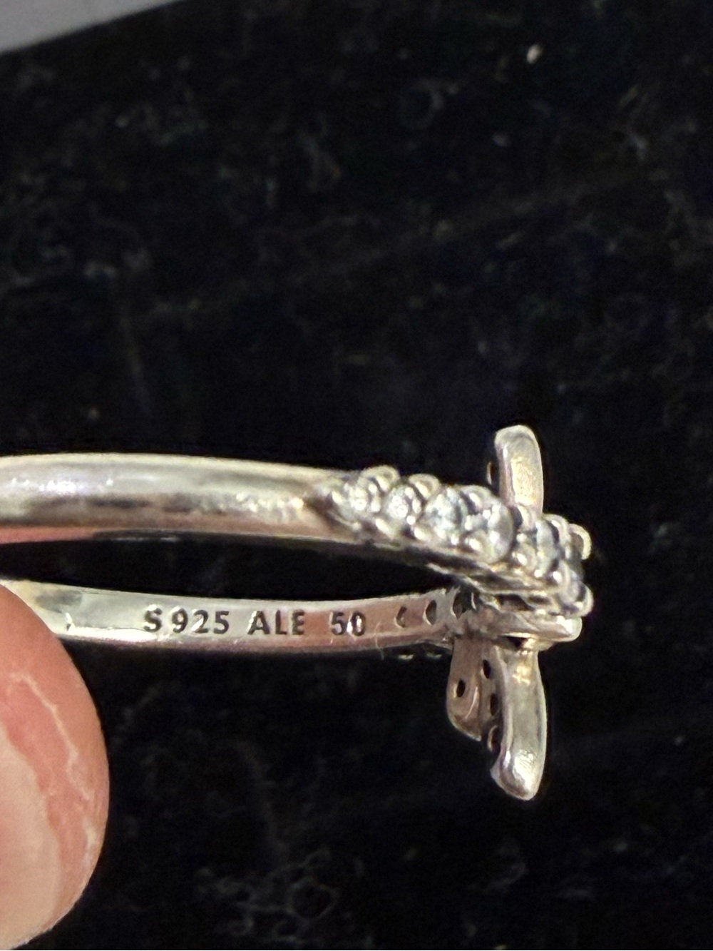 PANDORA DRAGONFLY SIZE 5 RING - Picture 4 of 4